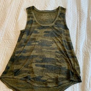 Lucky Brand Camo Tank Top